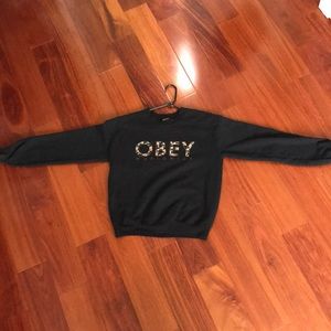 Women’s Obey Floral Worldwide Crew Neck